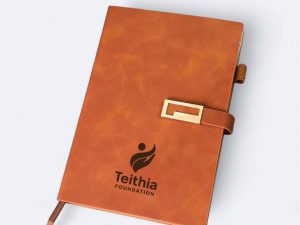 Premium Light Brown A5 Notebook